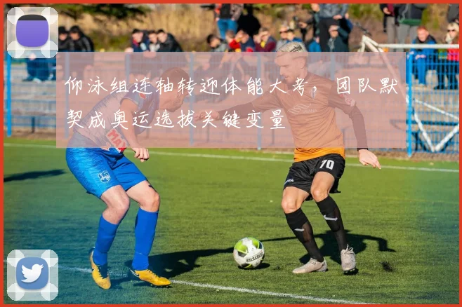 仰泳组连轴转迎体能大考，团队默契成奥运选拔关键变量